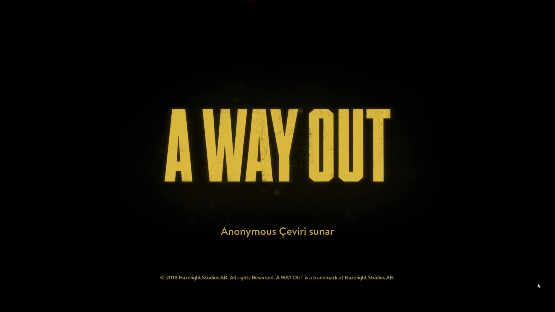 A Way Out ekran görüntüsü 1