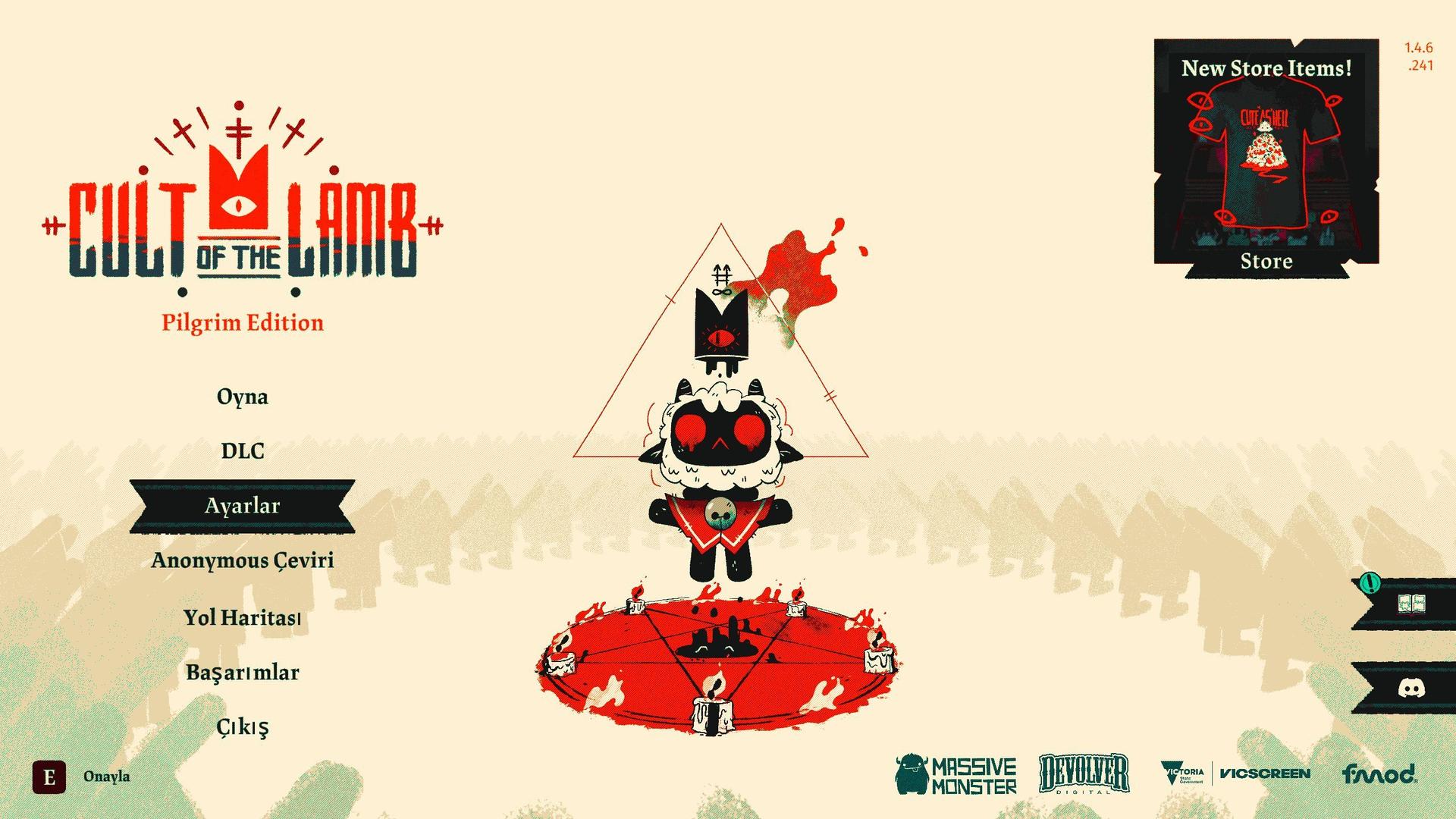 Cult of the Lamb ekran görüntüsü 1