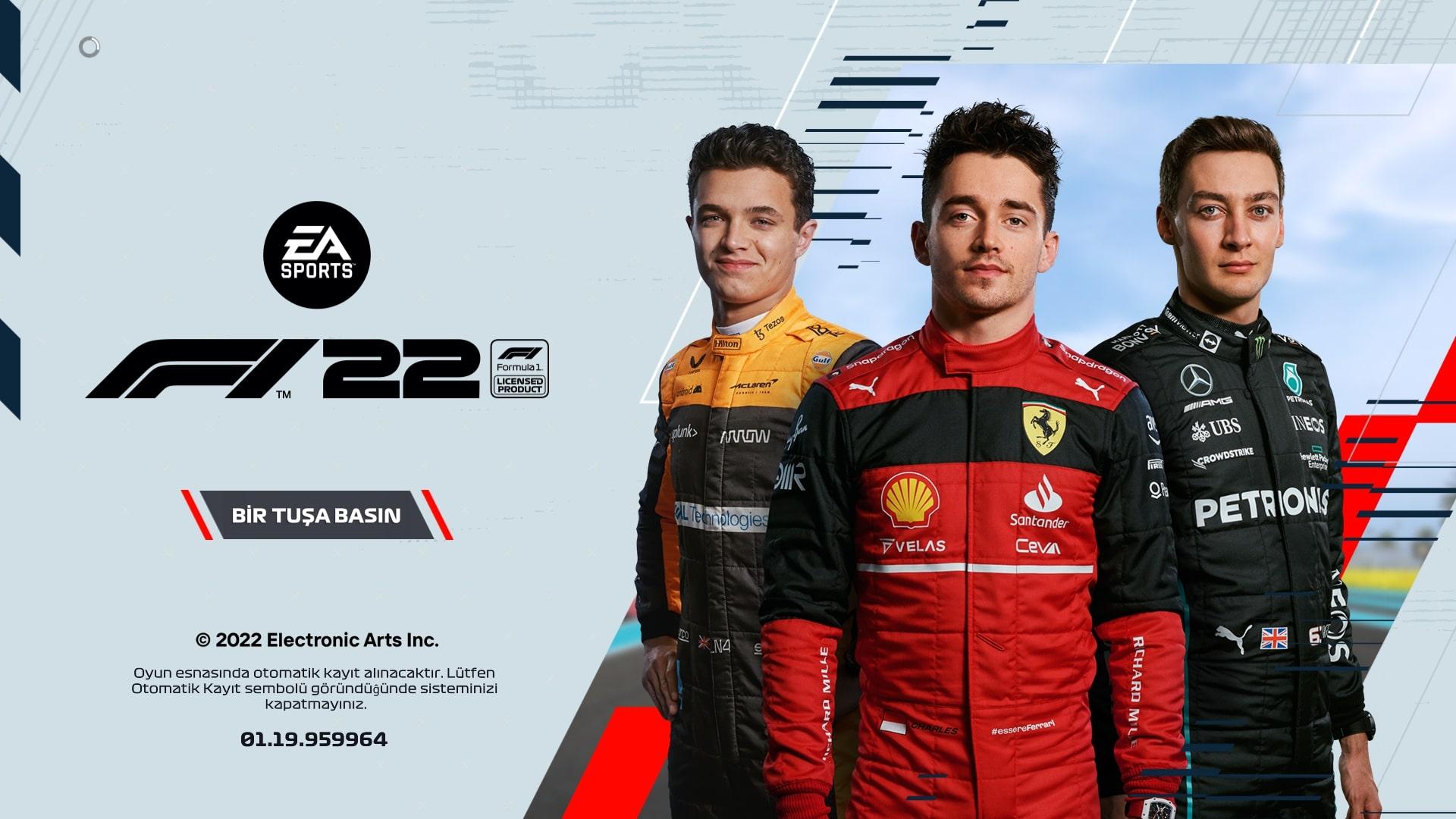 F1 2022 ekran görüntüsü 1