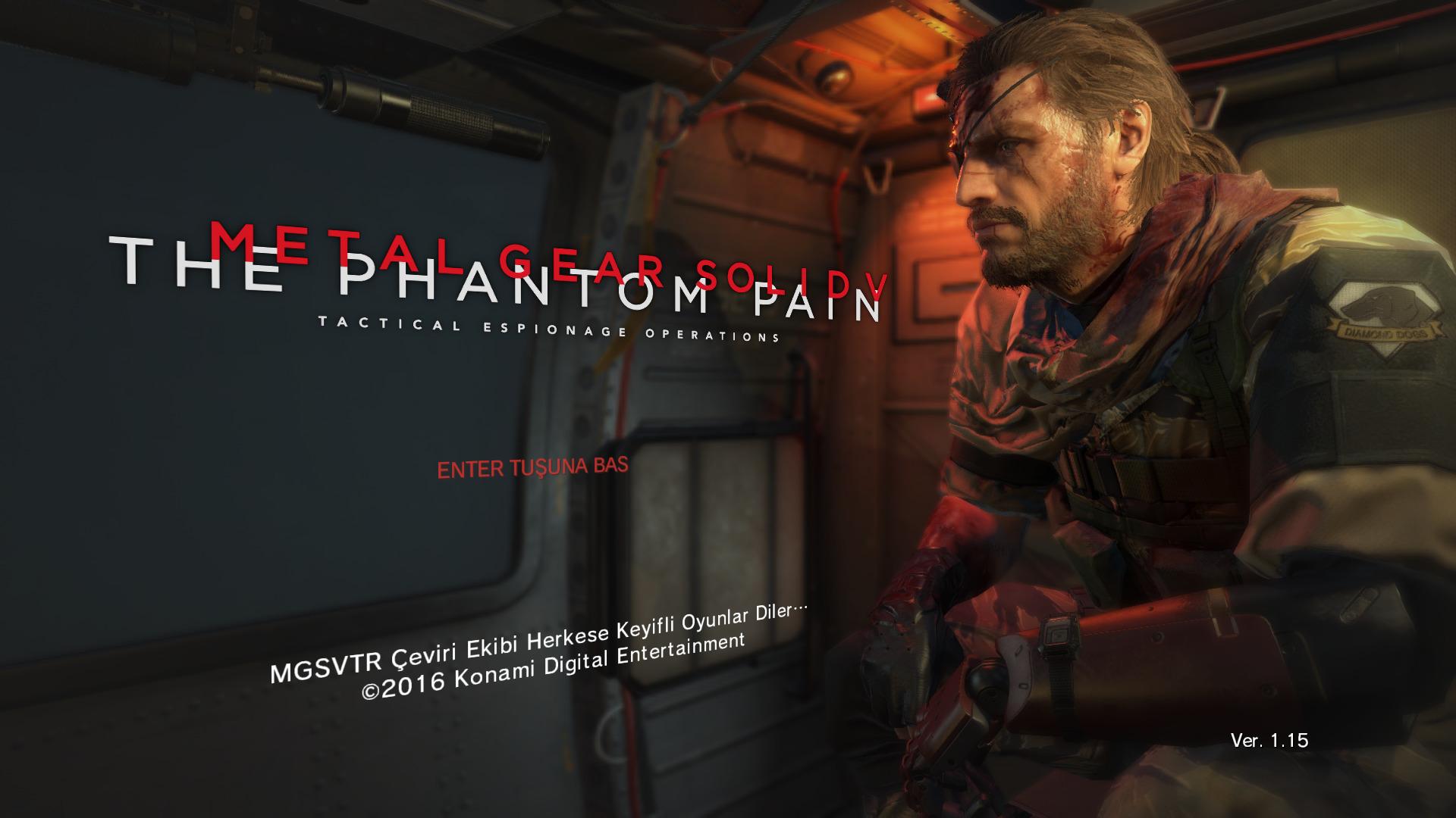 Metal Gear Solid V: The Phantom Pain ekran görüntüsü 1