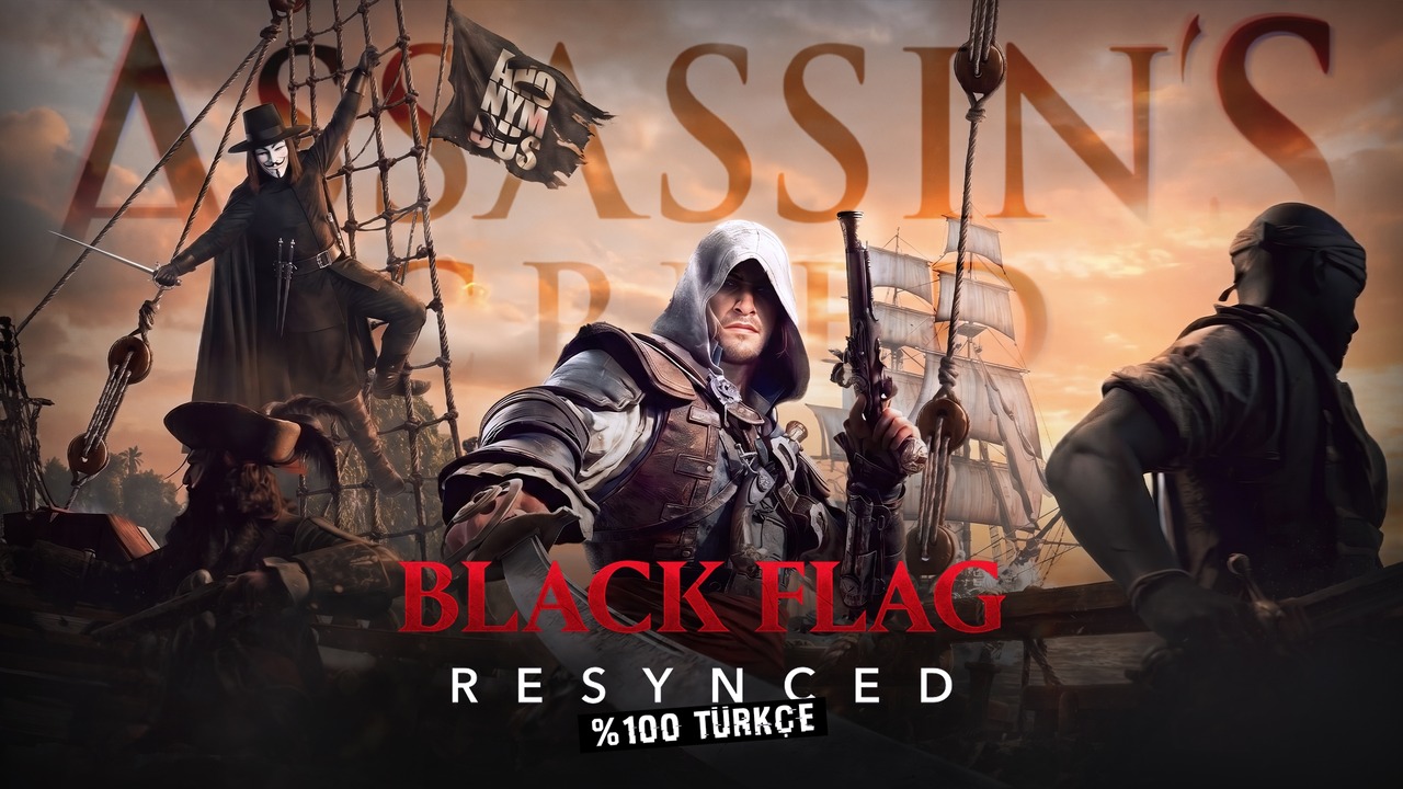 Assassin's Creed Black Flag Resynced Türkçe Yama Üyelik Sistemine Eklendi!